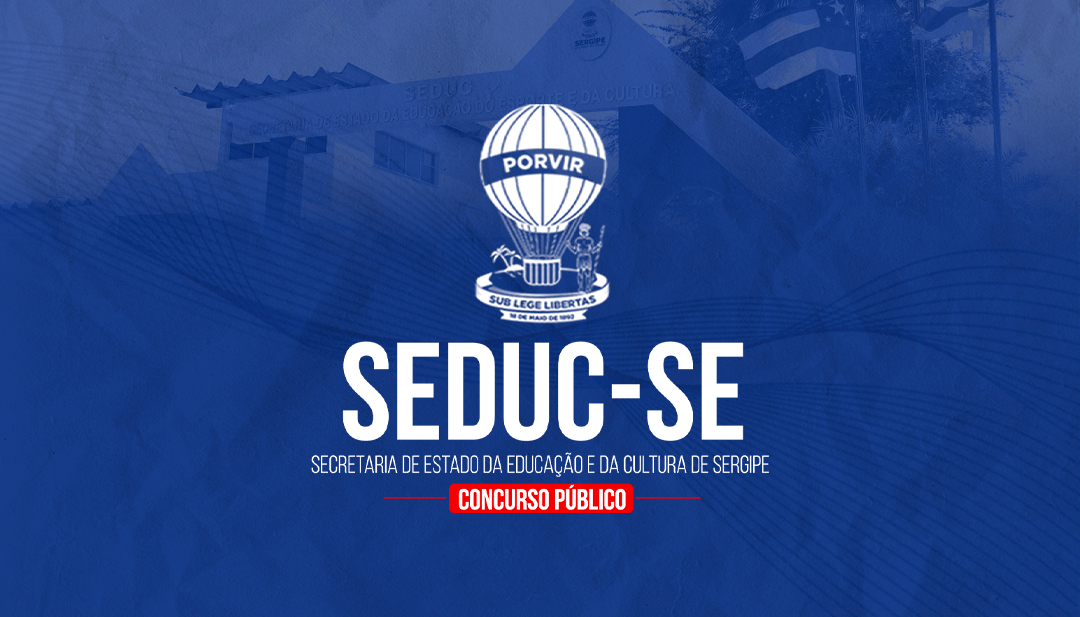 Logo do Concurso SEDUC-SE 2025 para professor