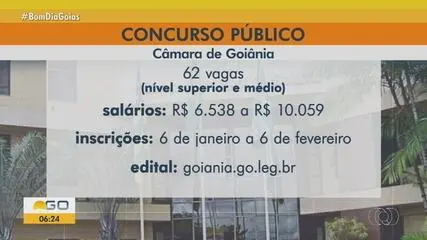 Edital Câmara Goiânia 2026